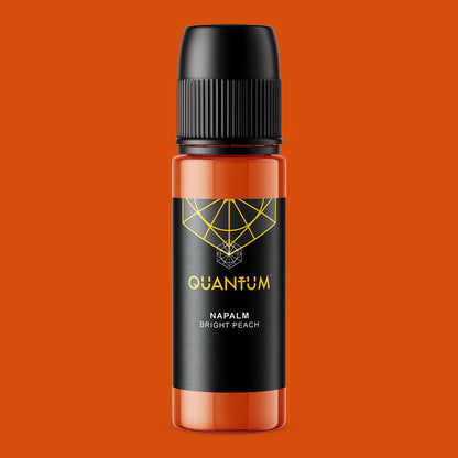 Quantum Premium Tattoo Ink - 1oz Napalm (Bright Peach) 30ml
