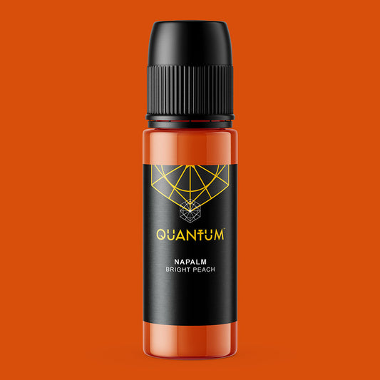Quantum Premium Tattoo Ink - 1oz Napalm (Bright Peach) 30ml