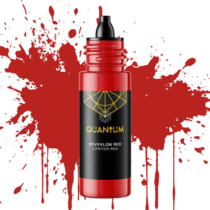 Quantum Premium Tattoo Ink - 1oz Revvvlon Red (30ml)