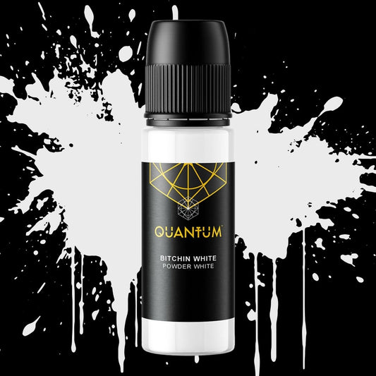 Quantum Premium Tattoo Ink - 1oz Bitchin White (30ml)