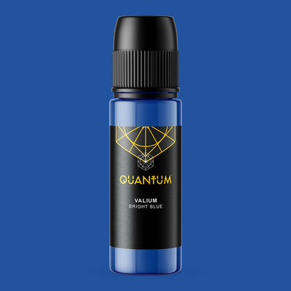 Quantum Premium Tattoo Ink - 1oz Valium (Bright Blue) 30ml