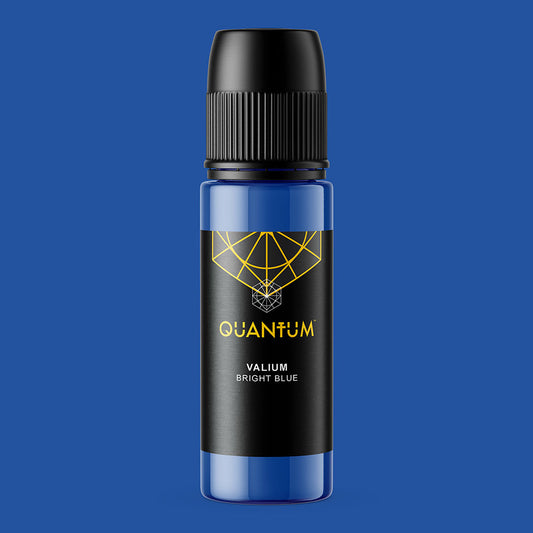Quantum Premium Tattoo Ink - 1oz Valium (Bright Blue) 30ml