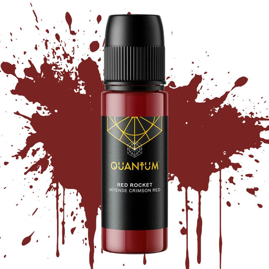 Quantum Premium Tattoo Ink - 1oz Red Rocket (30ml)