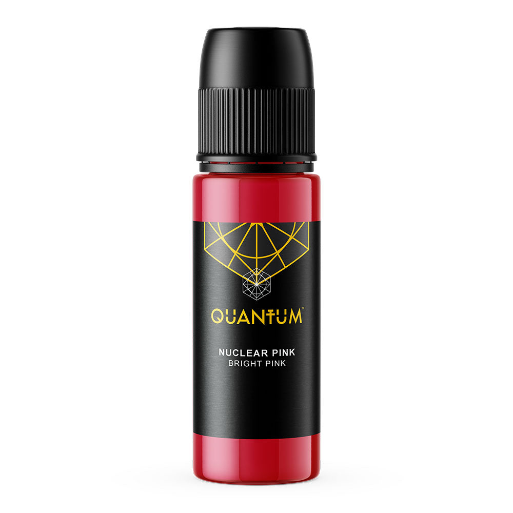 Quantum Premium Tattoo Ink (Bright Pink) - 1oz Nuclear Pink (Bright Pink) 30ml