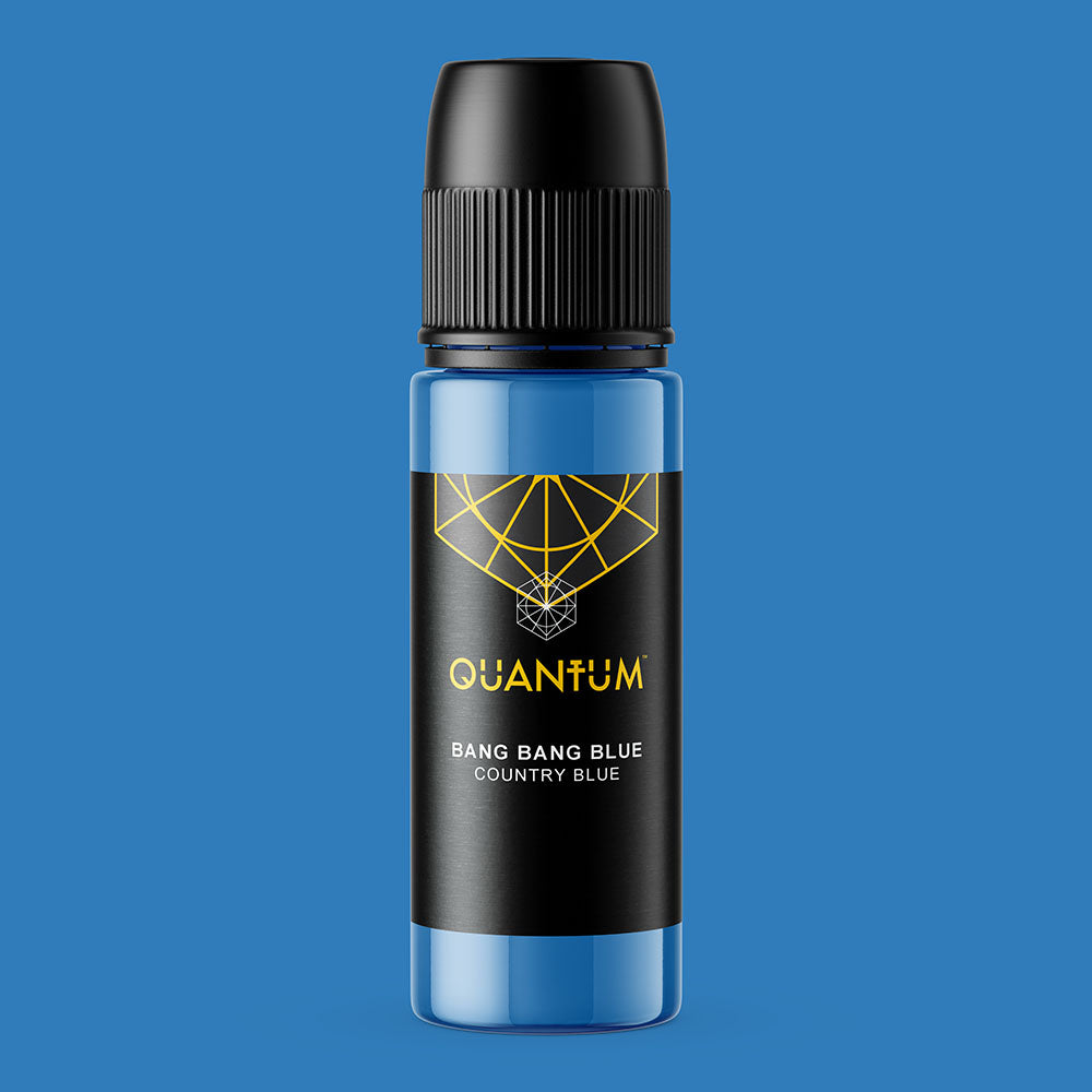Quantum Premium Tattoo Ink - Bang Bang Blue (30ml)