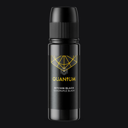 Quantum Premium Tattoo Ink - 1oz Bitchin Black (30ml)