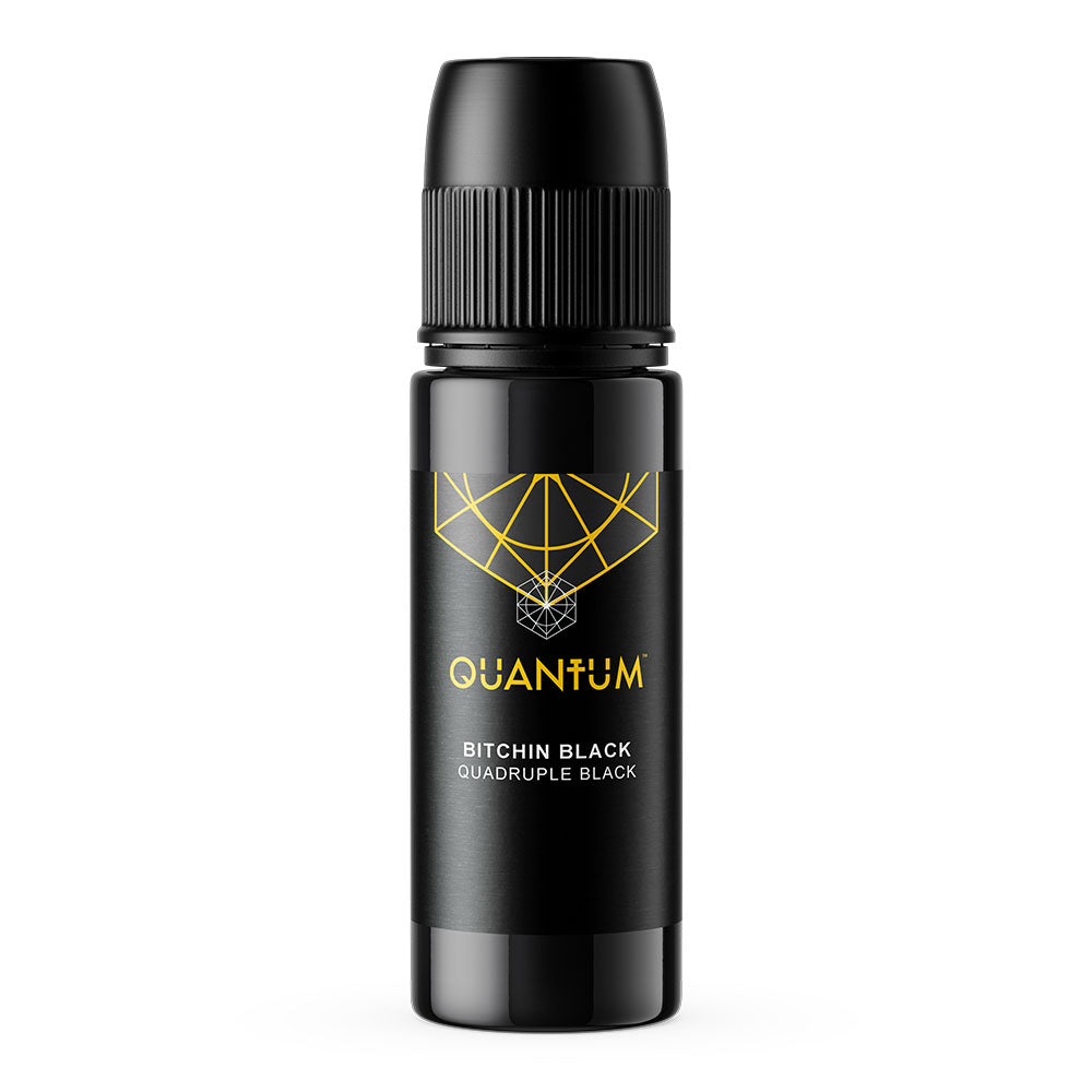 Quantum Premium Tattoo Ink - 1oz Bitchin Black (30ml)