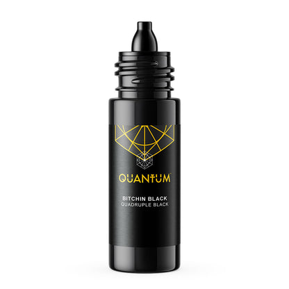 Quantum Premium Tattoo Ink - 1oz Bitchin Black (30ml)