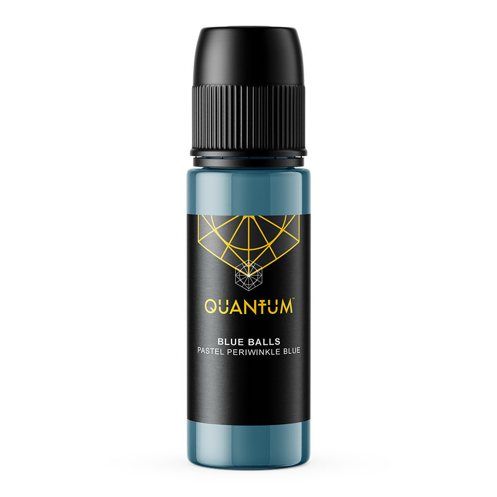 Quantum Premium Tattoo Ink - 1oz Blue Balls (30ml)