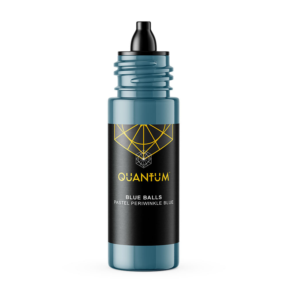 Quantum Premium Tattoo Ink - 1oz Blue Balls (30ml)
