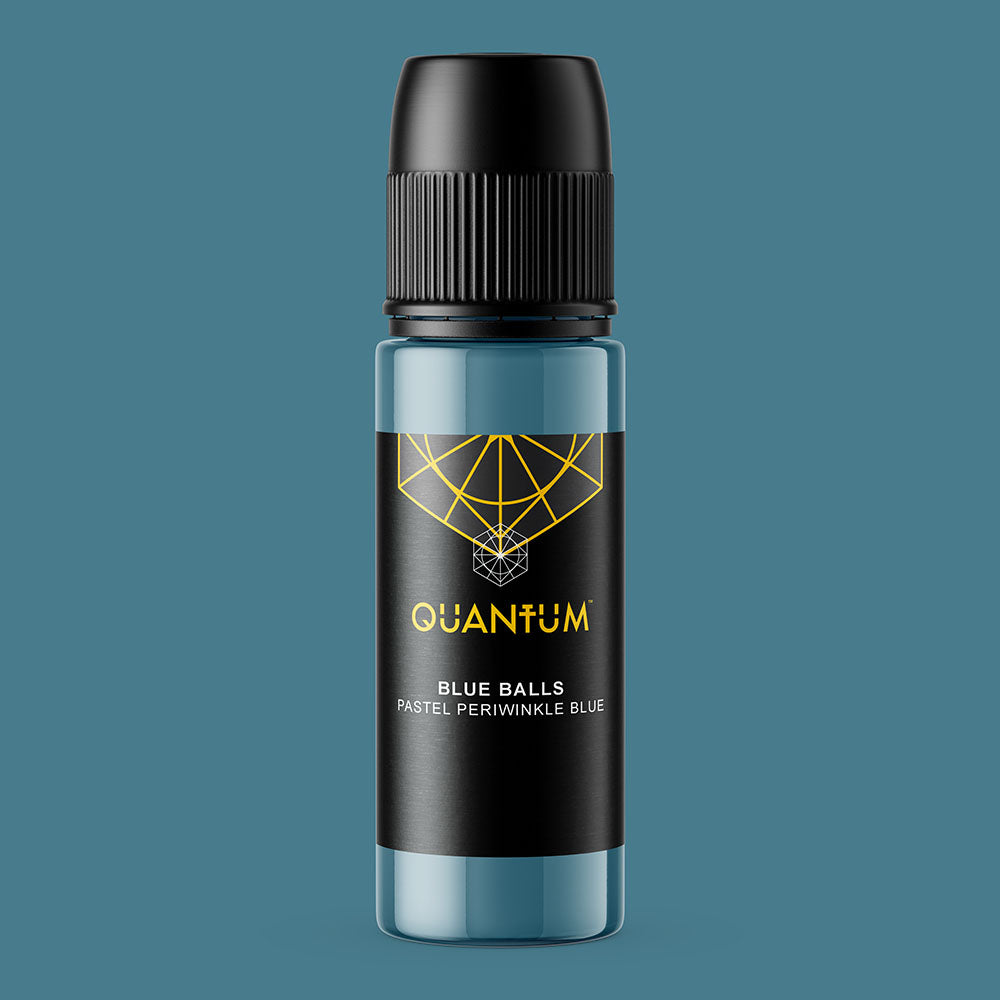 Quantum Premium Tattoo Ink - 1oz Blue Balls (30ml)