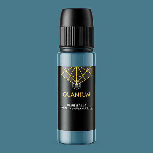Quantum Premium Tattoo Ink - 1oz Blue Balls (30ml)