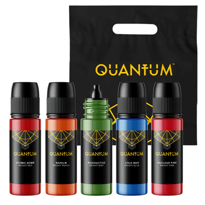 Quantum Premium Tattoo Ink - Fusion Set (5 x 30ml)
