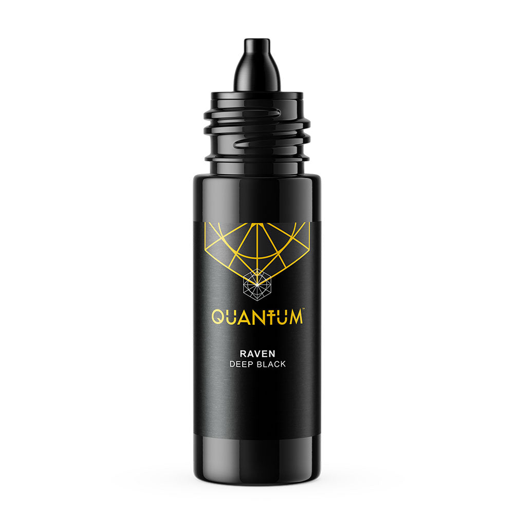 Quantum Premium Tattoo Ink - Raven Black (Ultra Black) 30ml