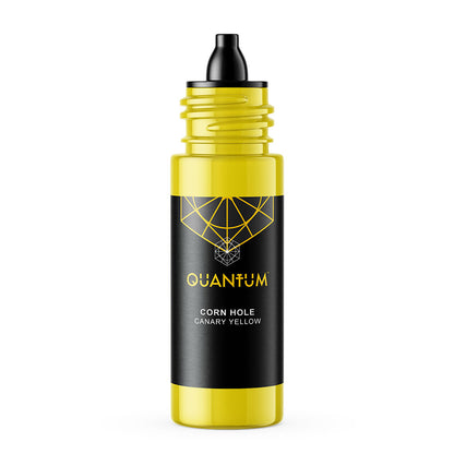 Quantum Premium Tattoo Ink - 1oz Cornhole (Canary Yellow) 30ml