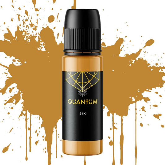 Quantum Premium Tattoo Ink - 1oz 24K Gold (30ml)