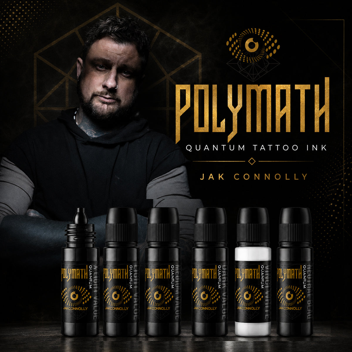 Quantum Ink: 1oz Jak Connolly Polymath Set (6 x 30ml)