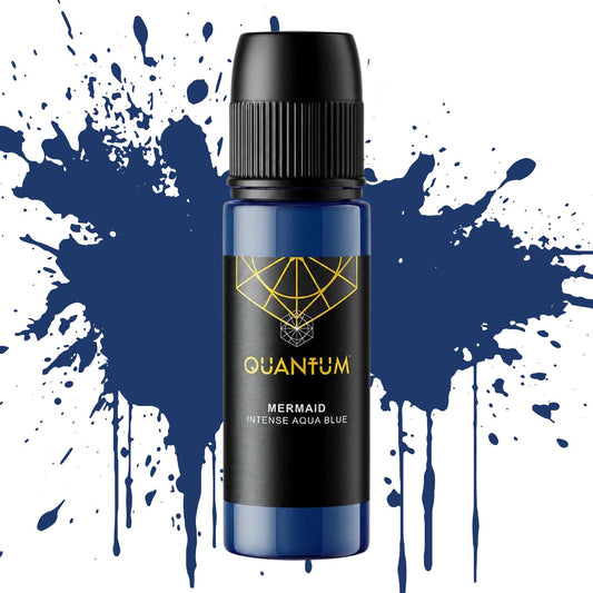 Quantum Premium Tattoo Ink - 1oz Mermaid Blue (30ml)