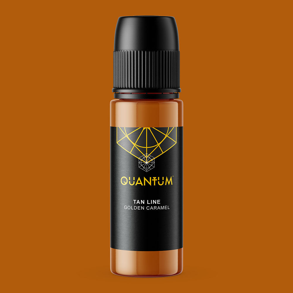 Quantum Premium Tattoo Ink - 1oz Tan Line (Golden Caramel) 30ml