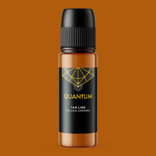 Quantum Premium Tattoo Ink - 1oz Tan Line (Golden Caramel) 30ml