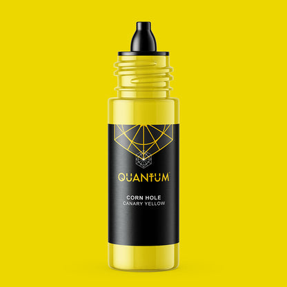 Quantum Premium Tattoo Ink - 1oz Cornhole (Canary Yellow) 30ml