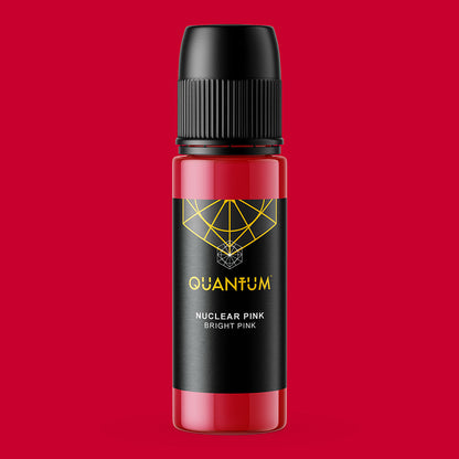 Quantum Premium Tattoo Ink (Bright Pink) - 1oz Nuclear Pink (Bright Pink) 30ml